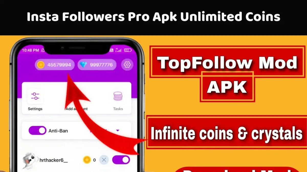 Insta Followers Pro Apk Unlimited Coins